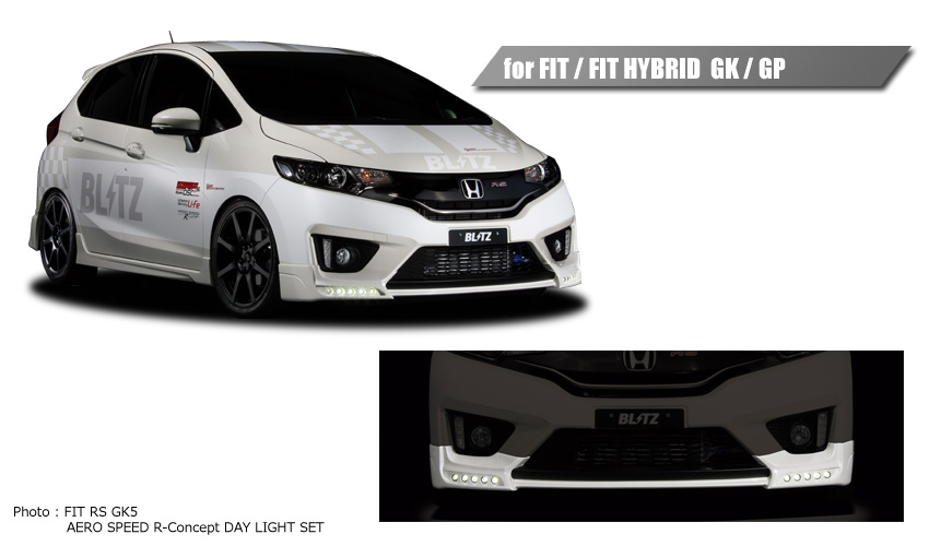 Blitz R Concept For Fit Fit Hybrid用エアロパーツ激安 格安 最安ｈｉｒａｎｏ ｔｉｒｅオンラインカタログ