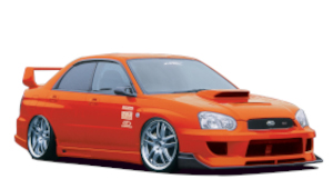 GDB Impreza models C, D, and EySTREET Versionz